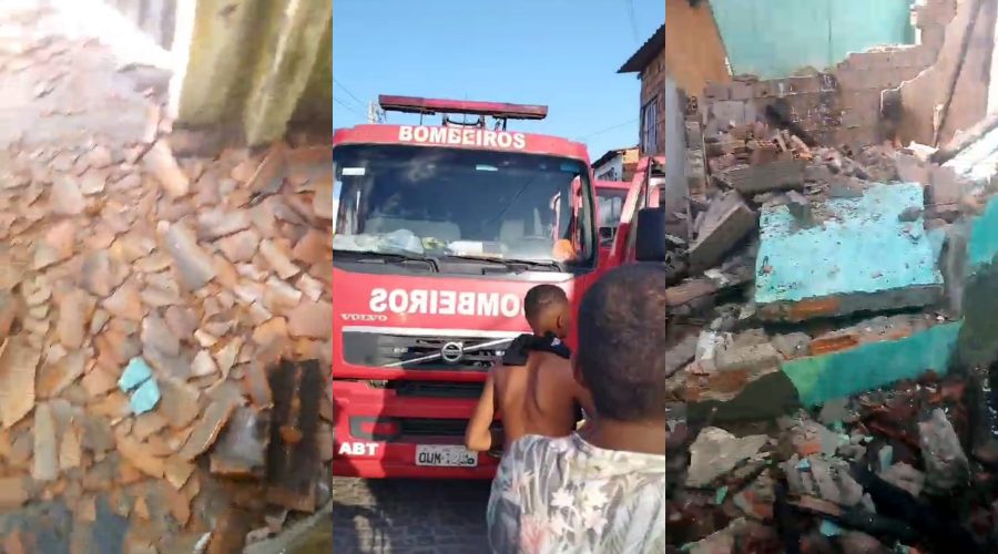Família desabrigada devido a incêndio causado por parente