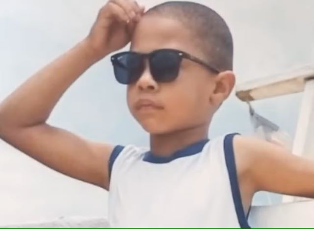 Jonathan Miguel Santos, de 7 anos também morreu no naufrágio em Madre de Deus