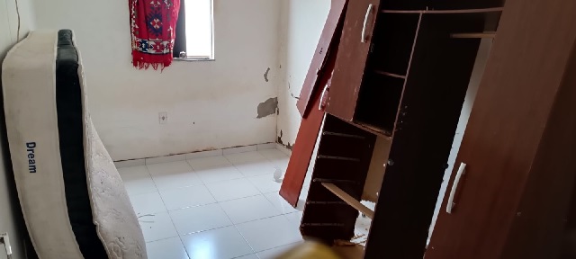 Casa é invadida pela água da chuva no bairro Conceição II