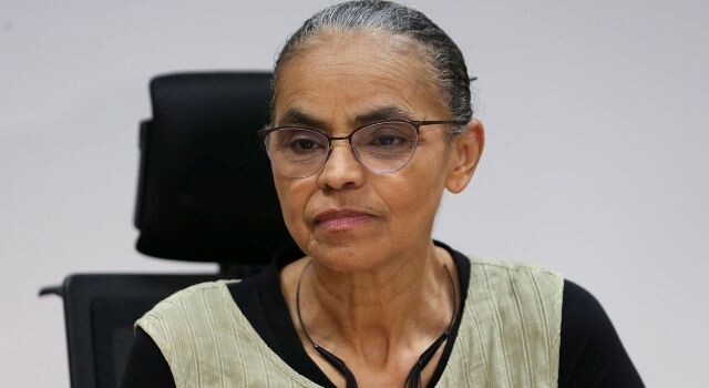 Brasília (DF) 10/04/2023 Ministra do Meio Ambiente, Marina Silva, durante entrevista para Agência Brasil.