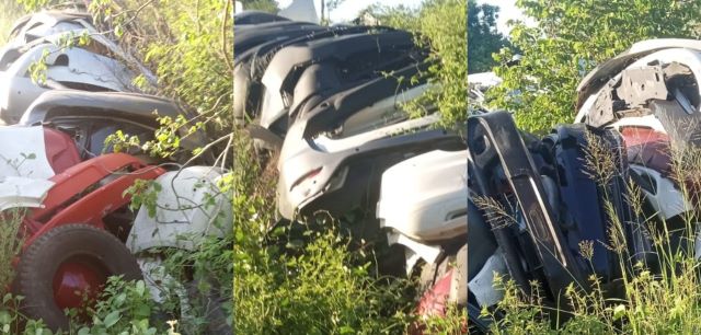 peças de carros foco de dengue