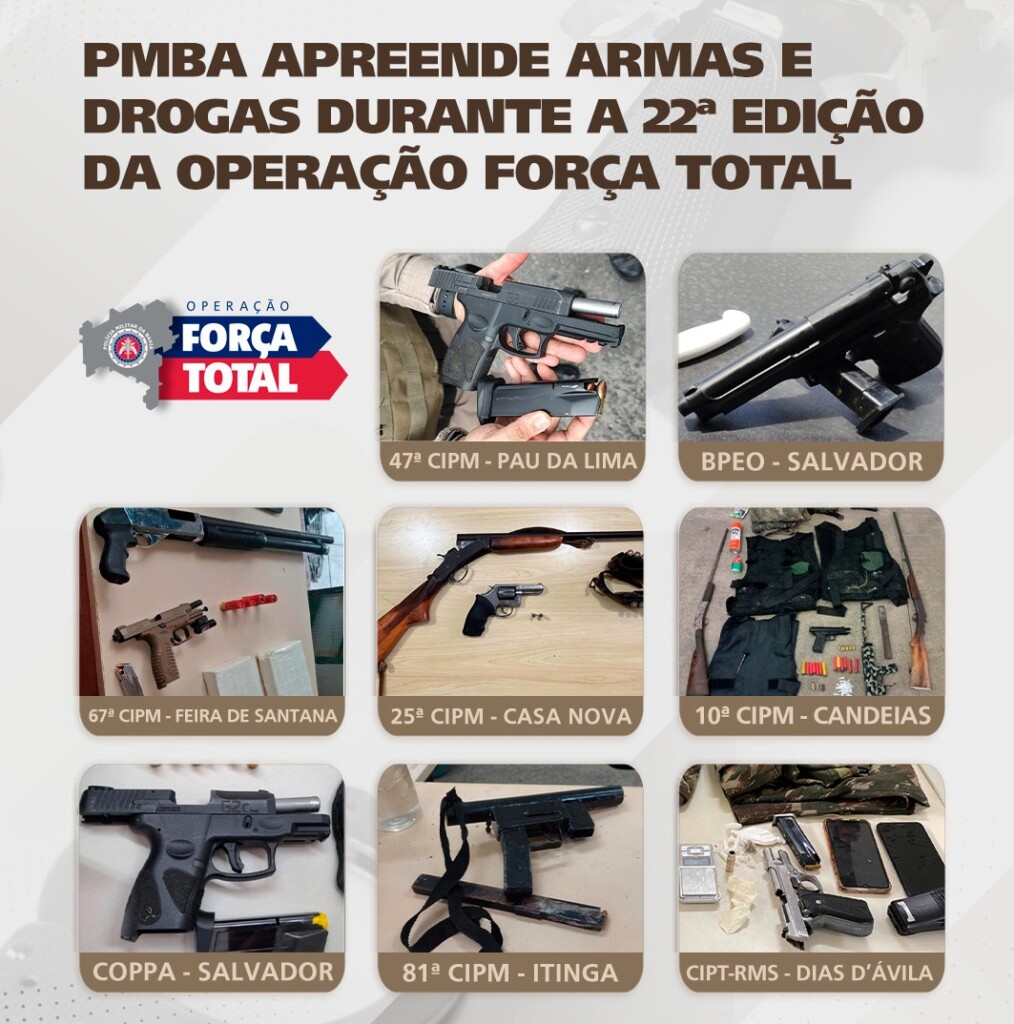 Apreensão de armas 