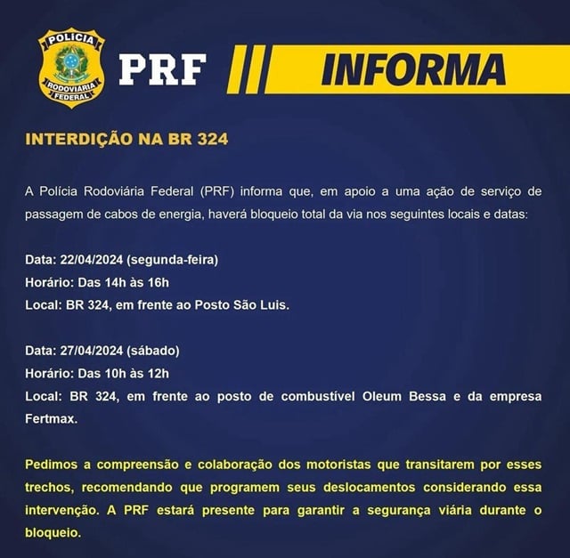 PRF informativo