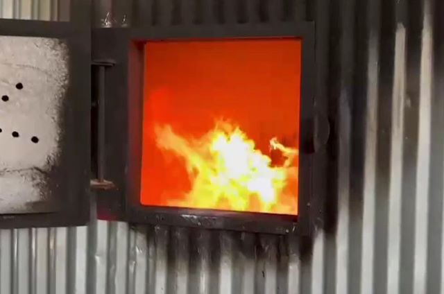 droga incinerada