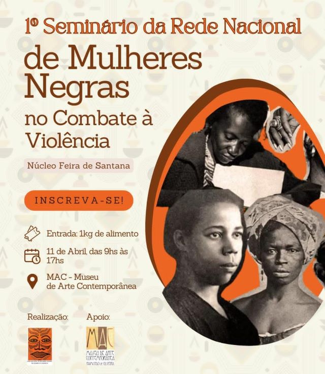 Seminário de mulheres negras no combate à violência em Feira de Santana