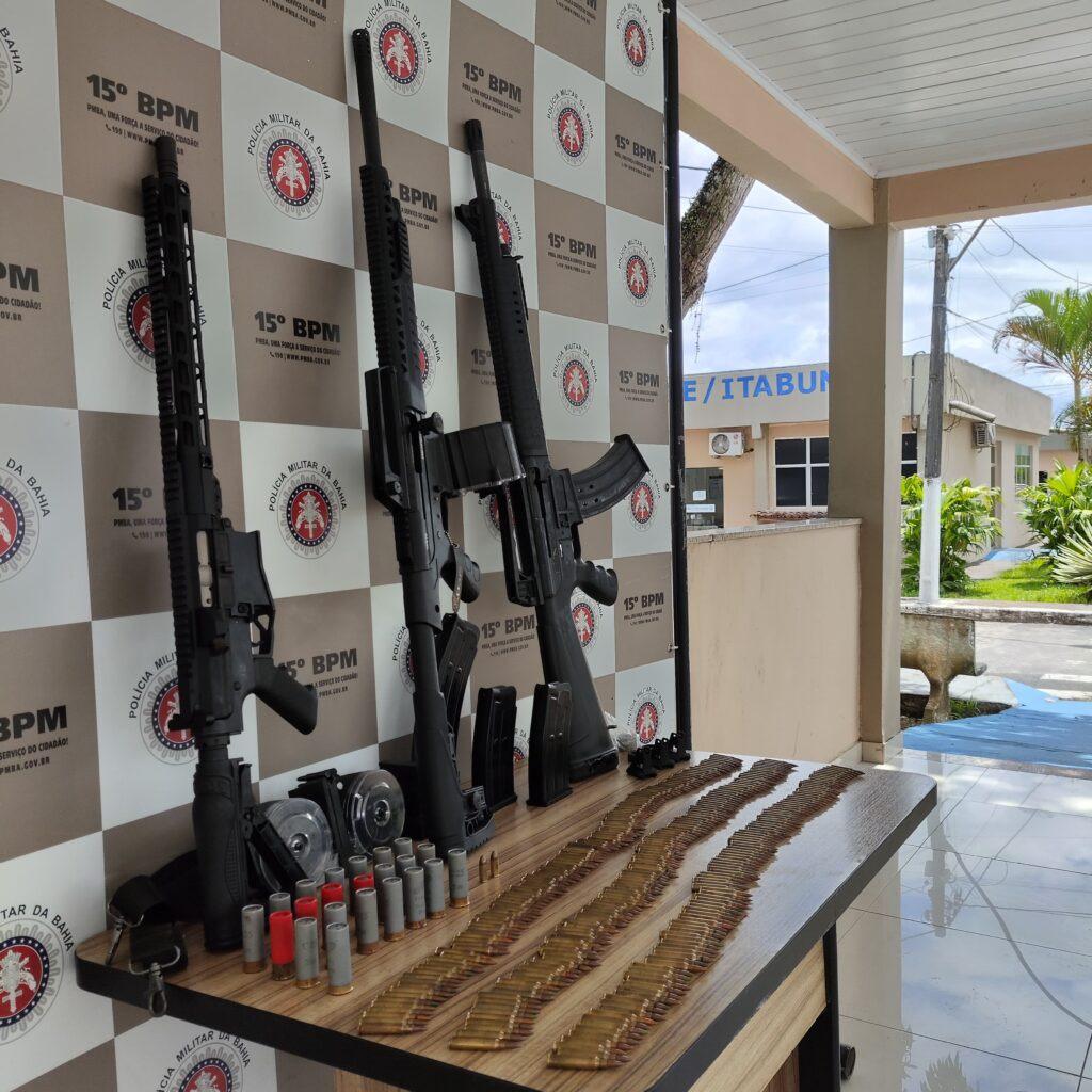 Apreensão de armas da SSP