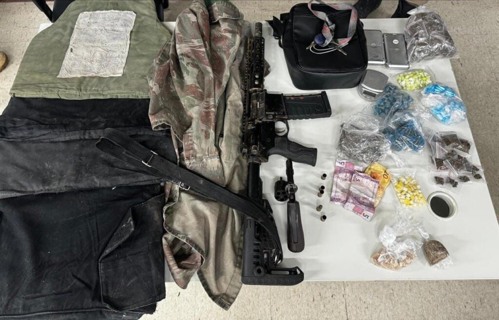 Apreensão de armas da SSP