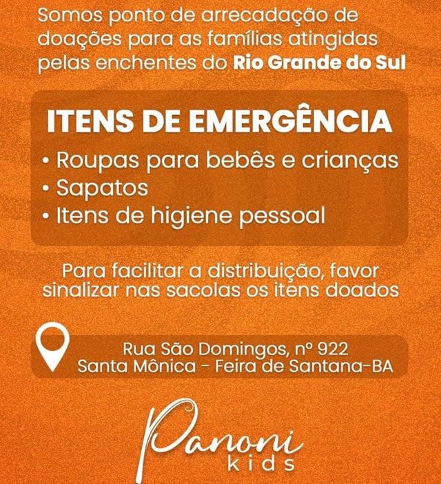 Campanhas Solidárias para ajudar Rio Grande do Sul5