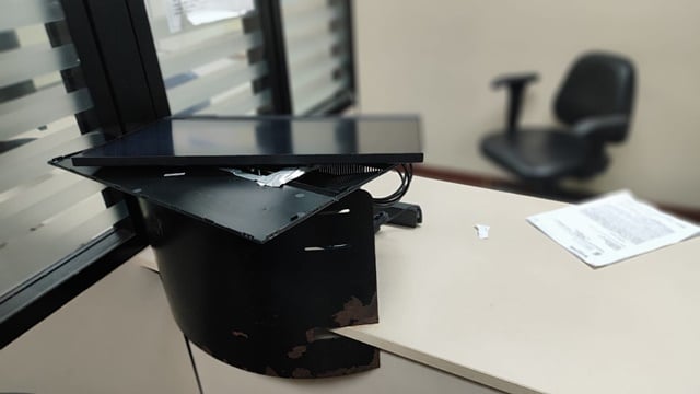 Computador danificado