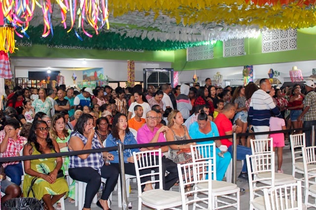Grade completa do Arraiá do Berimbau 2024.