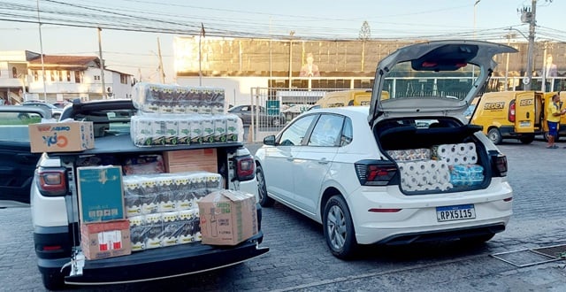 Doações da Fundação Santo Antônio para o RS