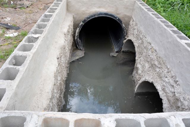 Obra no Parque da Lagoa