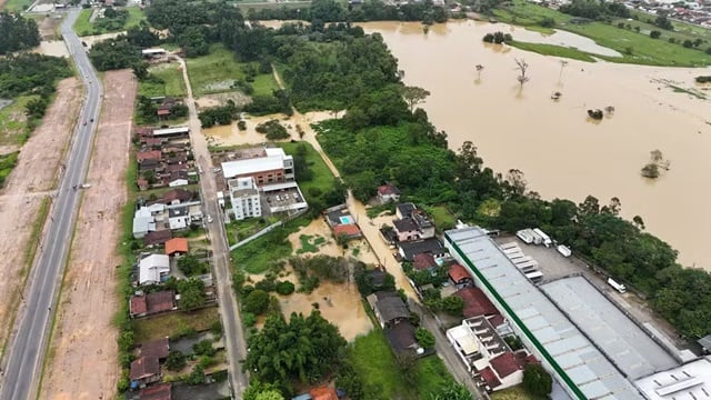 São João Batista (SC) registrou ocorrências por causa das chuvas