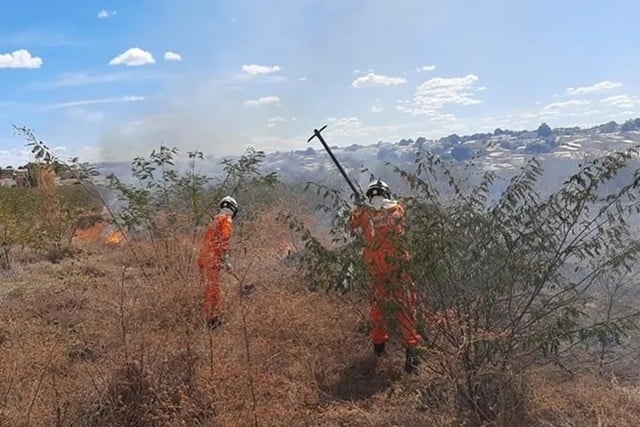 Incêndio em Bom Jesus da Lapa