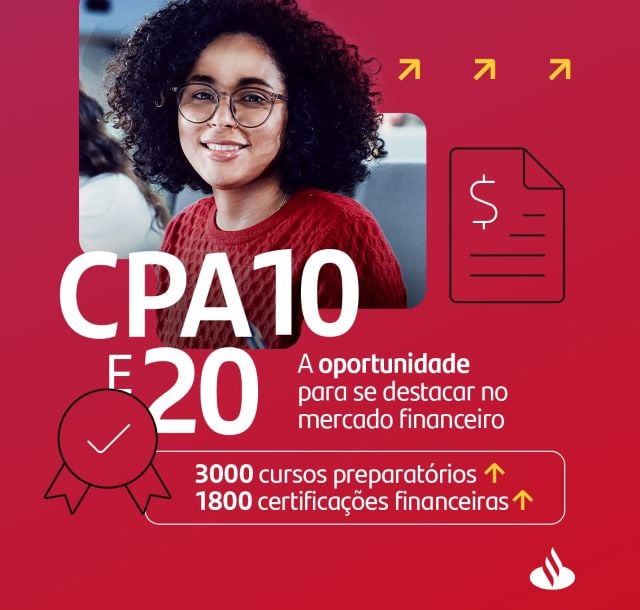 cartaz divulgação cpa Santander