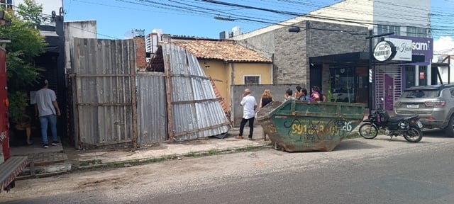 Desabamento de casa