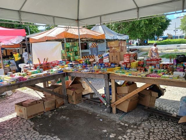 vendas no centro para o São João