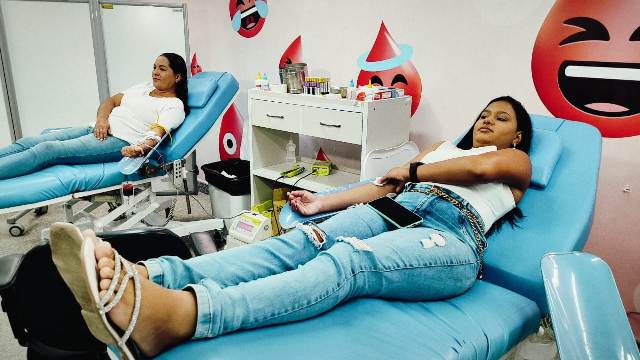 Doação de sangue Hemoba