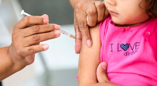 Dia D de mobilização da Campanha Nacional de Vacinação contra a Poliomielite e Sarampo.