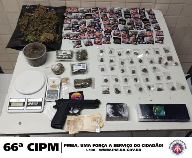 apreensão de drogas