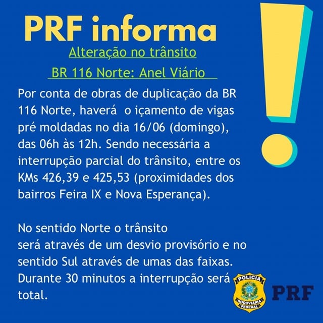 Informativo da PRF