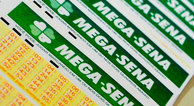 Bilhetes de aposta da mega-sena