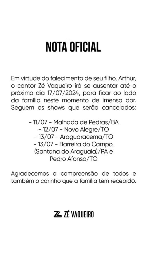 Shows de Zé Vaqueiro