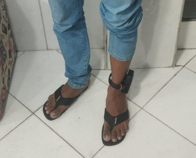 Homem - roubo de moto - reincidente