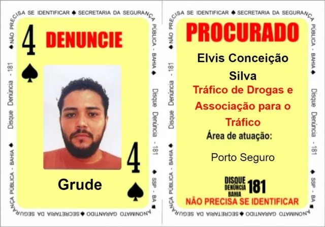 Baralho do crime da SSP