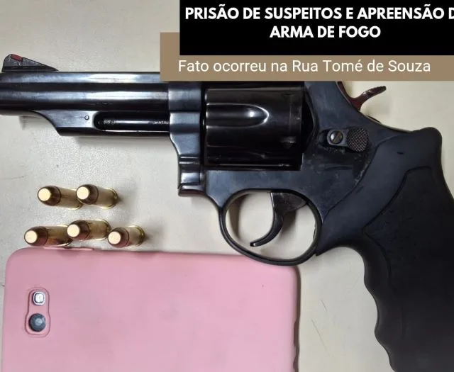 arma apreendida