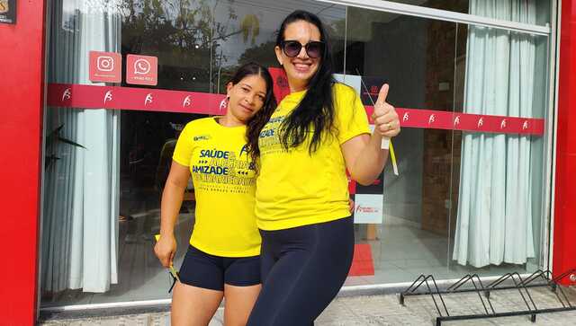 caminhada solidária Bruna Borges Pilates