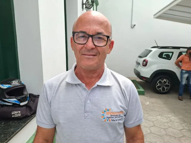 Roberto Carvalho, vice-presidnete do Sindicato de Agentes de Endemias de Feira de Santana