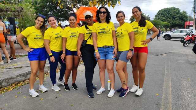 caminhada solidária Bruna Borges Pilates