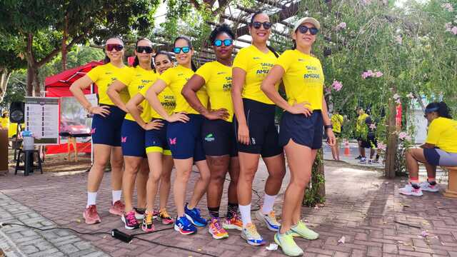 caminhada solidária Bruna Borges Pilates