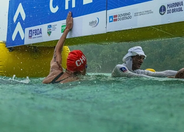 Natação em mar aberto