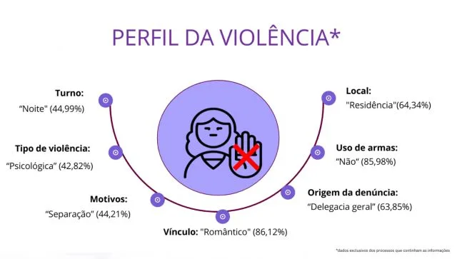 Estudo do TJBA revela perfil das vítimas, dos supostos agressores e do cenário da violência doméstica contra a mulher na Bahia