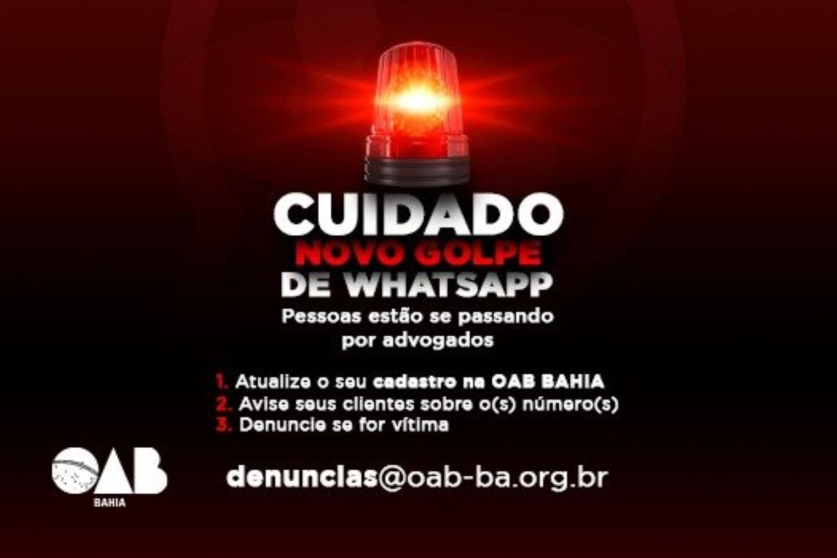 Golpe do falso Advogado