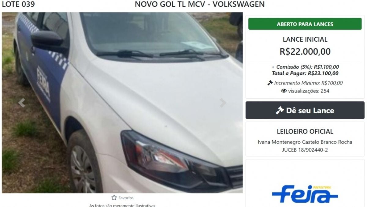 Retirada dos itens do Leilão de Bens Inservíveis começa nesta segunda
