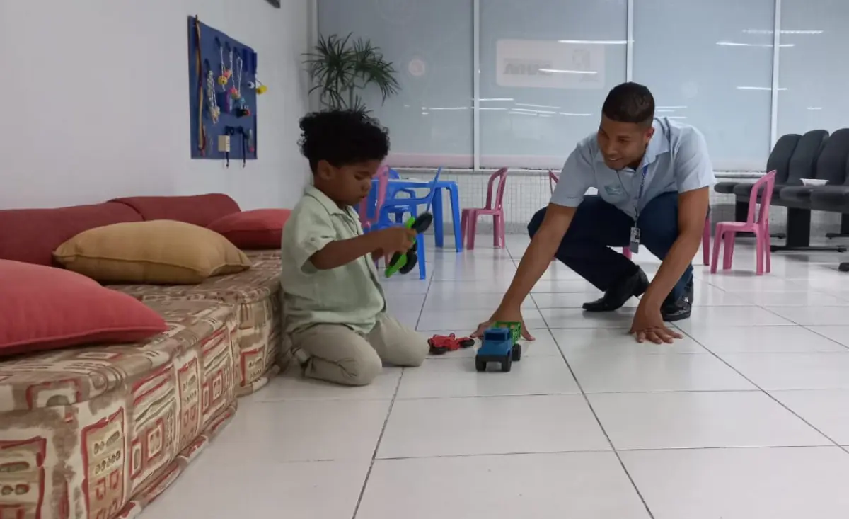 SAC - atendimento especial para crianças autistas