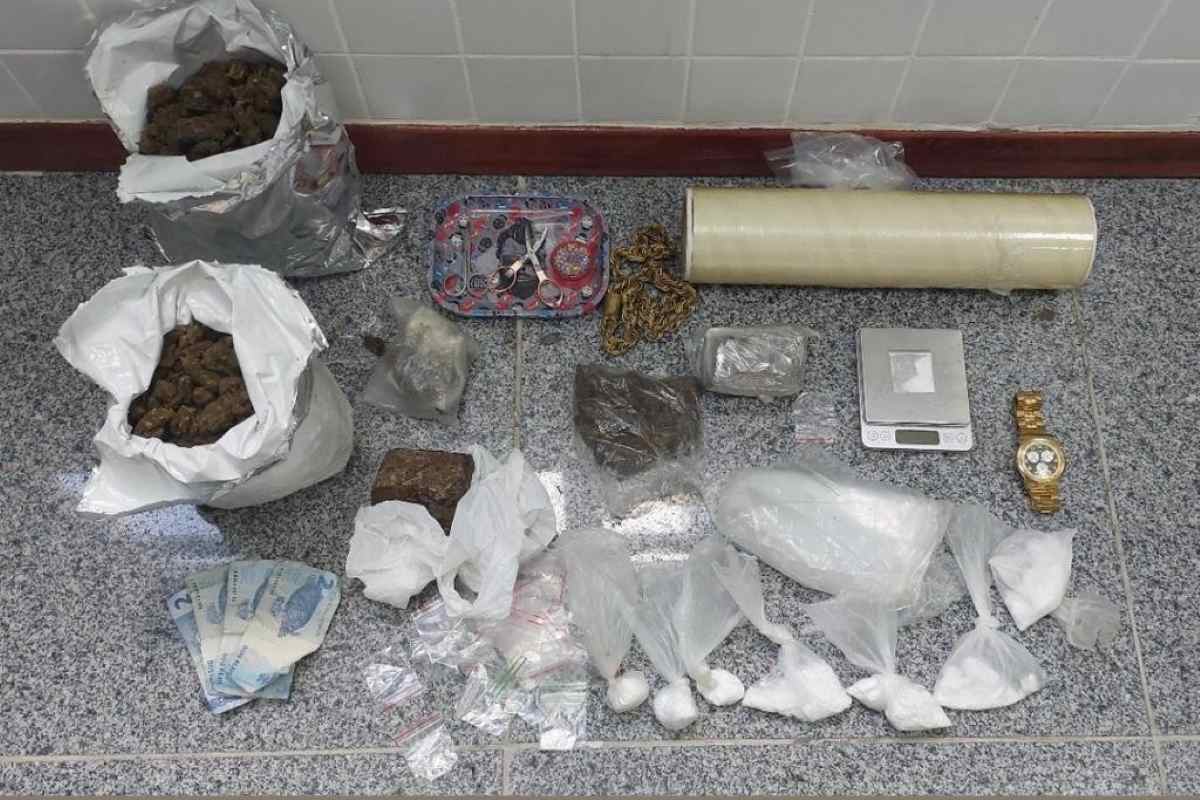 apreensão de drogas