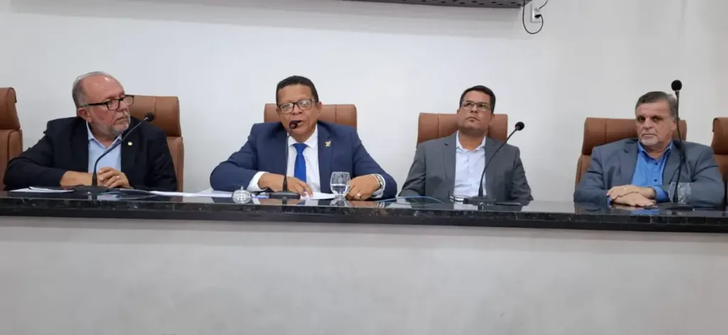Audiência pública na Câmara Municipal - sobre o aeroporto de Feira