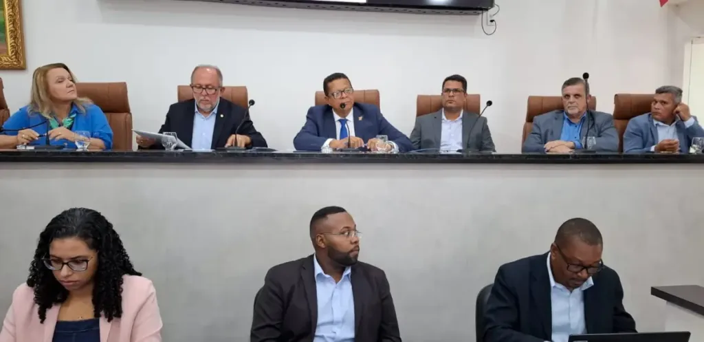 Audiência pública na Câmara Municipal - sobre o aeroporto de Feira