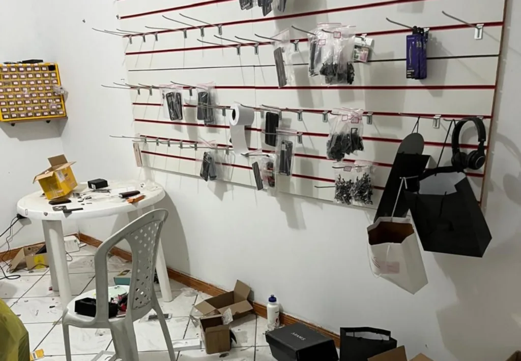 celulares apreendidos