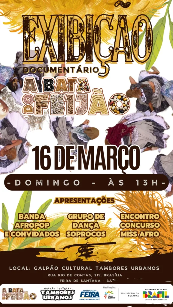 carde divulgação bata do feijão