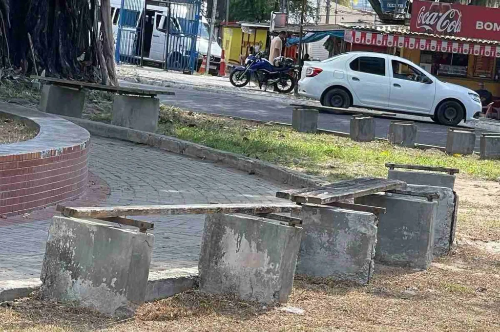 Praça da Matriz Foto leitor Acorda Cidade