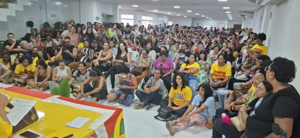 Paralisação de professores- APLB