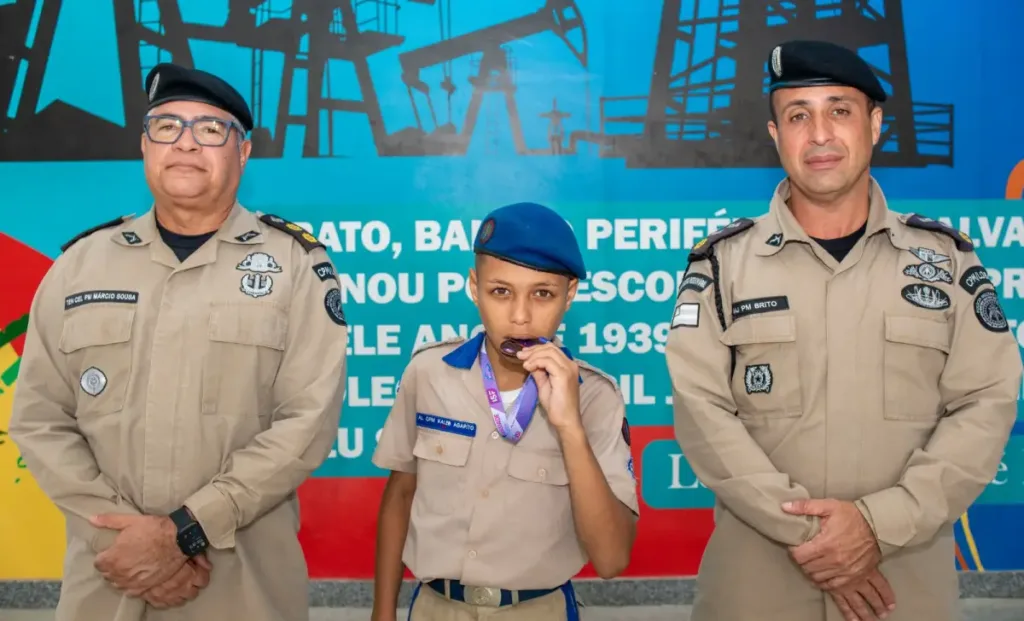 Estudante da CPM - medalhista