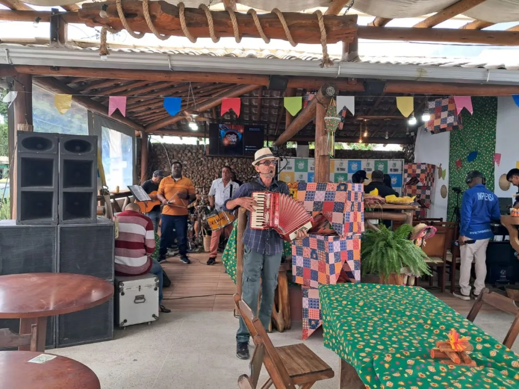 evento de lançamento da grade do São João de São Gonçalo dos Campos 2025