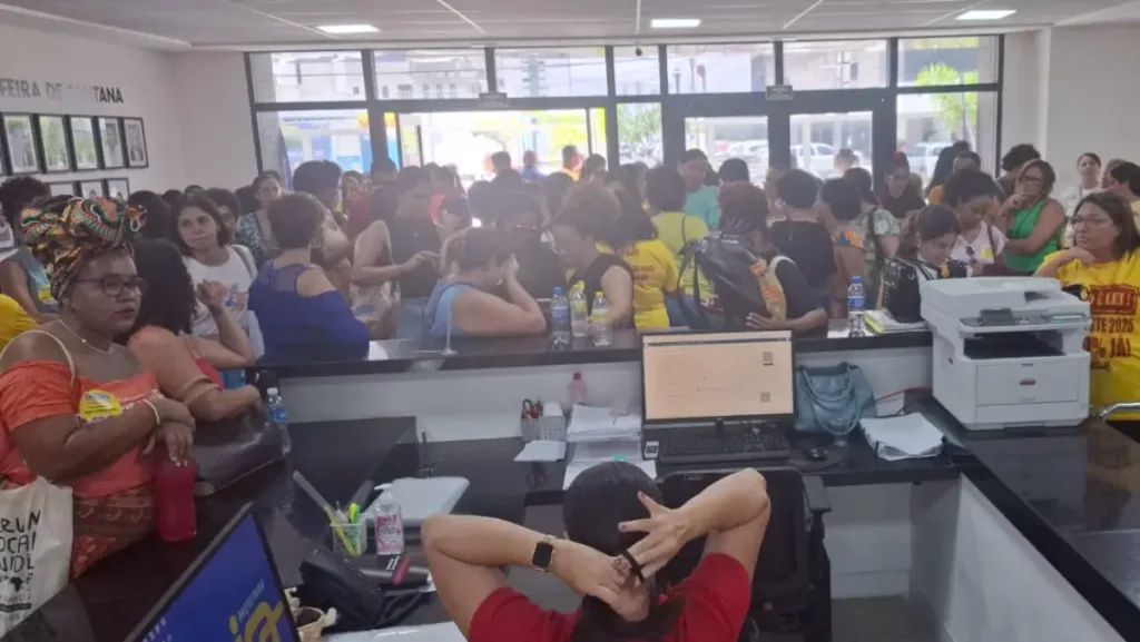 Paralisação de professores na Seduc