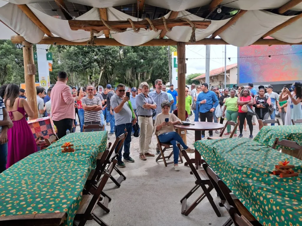 evento de lançamento da grade do São João de São Gonçalo dos Campos 2025